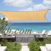 Mllieroo 9.1' x 13' Sun Shade Sails Canopy Rectangle Sand, 185GSM Shade Sail UV Block for Patio Garden Outdoor Facility and Activities,Desert Sand   569919606